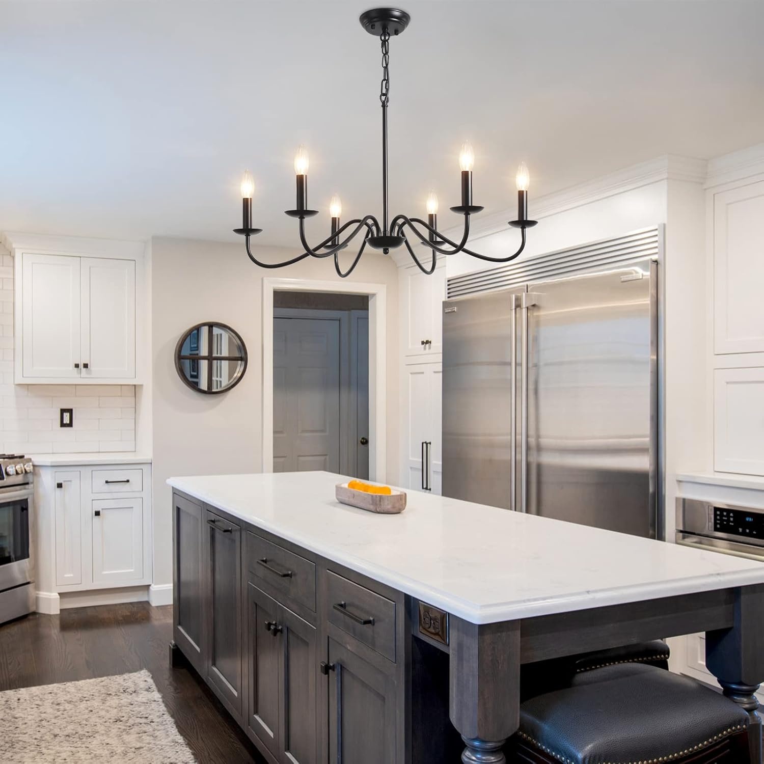 Zwarte Industriële Kroonluchter - 29% Korting