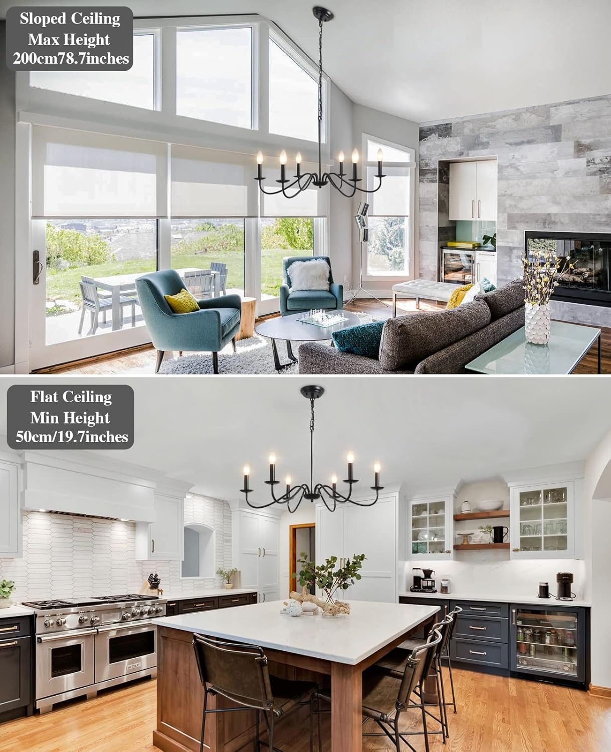 Zwarte Industriële Kroonluchter - 29% Korting