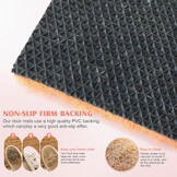 Deurmat Set (2 stuks) - Antislip Buiten - Kunststof Kokos - 40% Korting