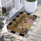 Set van 2 Buitenmatten Synthetische Kokos 90x60 cm - 27% Korting!