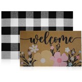 Set van 2 Buitenmatten Synthetische Kokos 90x60 cm - 27% Korting!