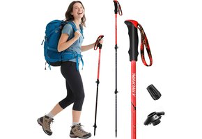 Opvouwbare Carbon Wandelstokken (29% Korting) - Licht & Sterk