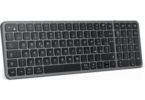 Stil Draadloos Bluetooth Toetsenbord (Mac/iPad/PC) - USB-C Oplaadbaar - 76% Korting