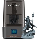 ANYCUBIC Photon Mono 4 Resin 3D Printer, 7'' 10K Mono LCD-scherm met stabiele LighTurbo lichtbron, 70mm/u snel printen, printvolume 6,04'' x 3,42'' x 6,49''