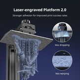 ANYCUBIC Photon Mono 4 Resin 3D Printer, 7'' 10K Mono LCD-scherm met stabiele LighTurbo lichtbron, 70mm/u snel printen, printvolume 6,04'' x 3,42'' x 6,49''