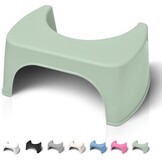 Well Care Fysiologische toiletkruk van zwart hout, gemaakt in Frankrijk, wc-voet voor volwassenen, kleine bank, voetsteun voor de positie van squatty, anti-constipatie