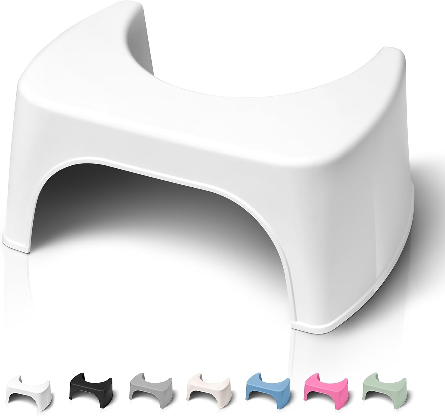 Well Care Fysiologische toiletkruk van zwart hout, gemaakt in Frankrijk, wc-voet voor volwassenen, kleine bank, voetsteun voor de positie van squatty, anti-constipatie