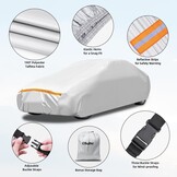 XL Autohoes Waterdicht Polyester (485-510cm) - 34% Korting!