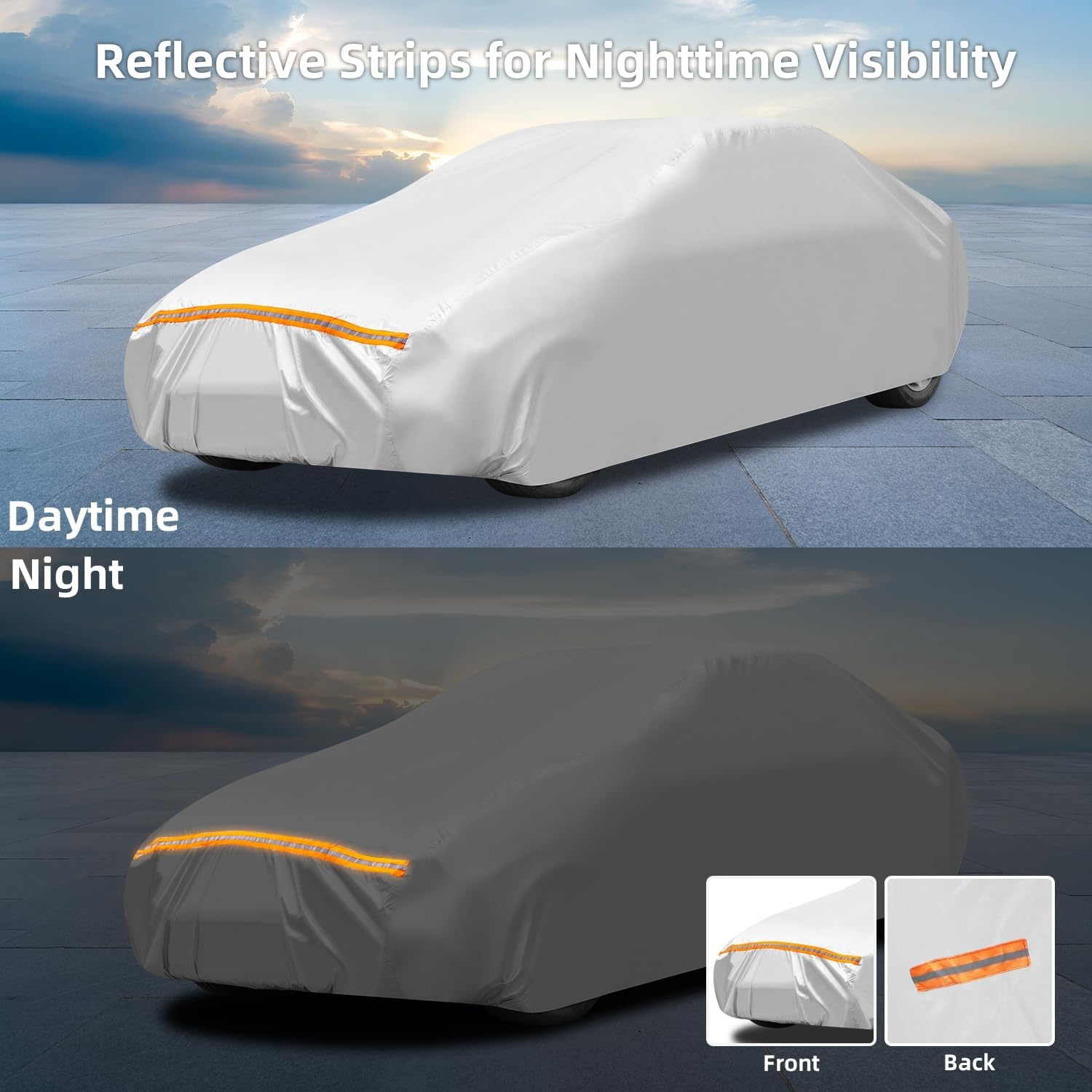 XL Autohoes Waterdicht Polyester (485-510cm) - 34% Korting!