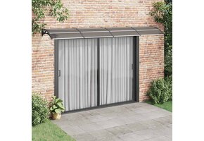 VidaXL Deurluifel Polycarbonaat Zwart - 41% Korting!