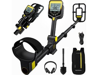 Metaaldetector met 30% Korting: Professioneel, Draadloos & Oplaadbaar