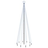 vidaXL Kerstboom 300cm met 310 LED's - Koudwit (33% Korting!)