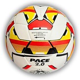 Safe Sport Gear Pace 2.0 Voetbal - Professionele Blaas, TPU Buitenschaal, Aerodynamische Textuur, Professioneel Gevoel en Stuiteren, Maat 5 Voetbalbal, All-Weather Voetbalbal Maat 5