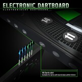 Elektronisch Dartbord met 34 Spellen & Duitse Stem - 34% Korting!