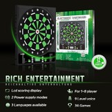 Elektronisch Dartbord Zwart | 46% Korting | 34 Spellen | 1-8 Spelers