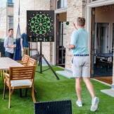 Cyeelife Elektronisch Dartbord met Duitse Stem en LCD-scherm - 34 Spellen & 355 Variaties - 1-8 Spelers