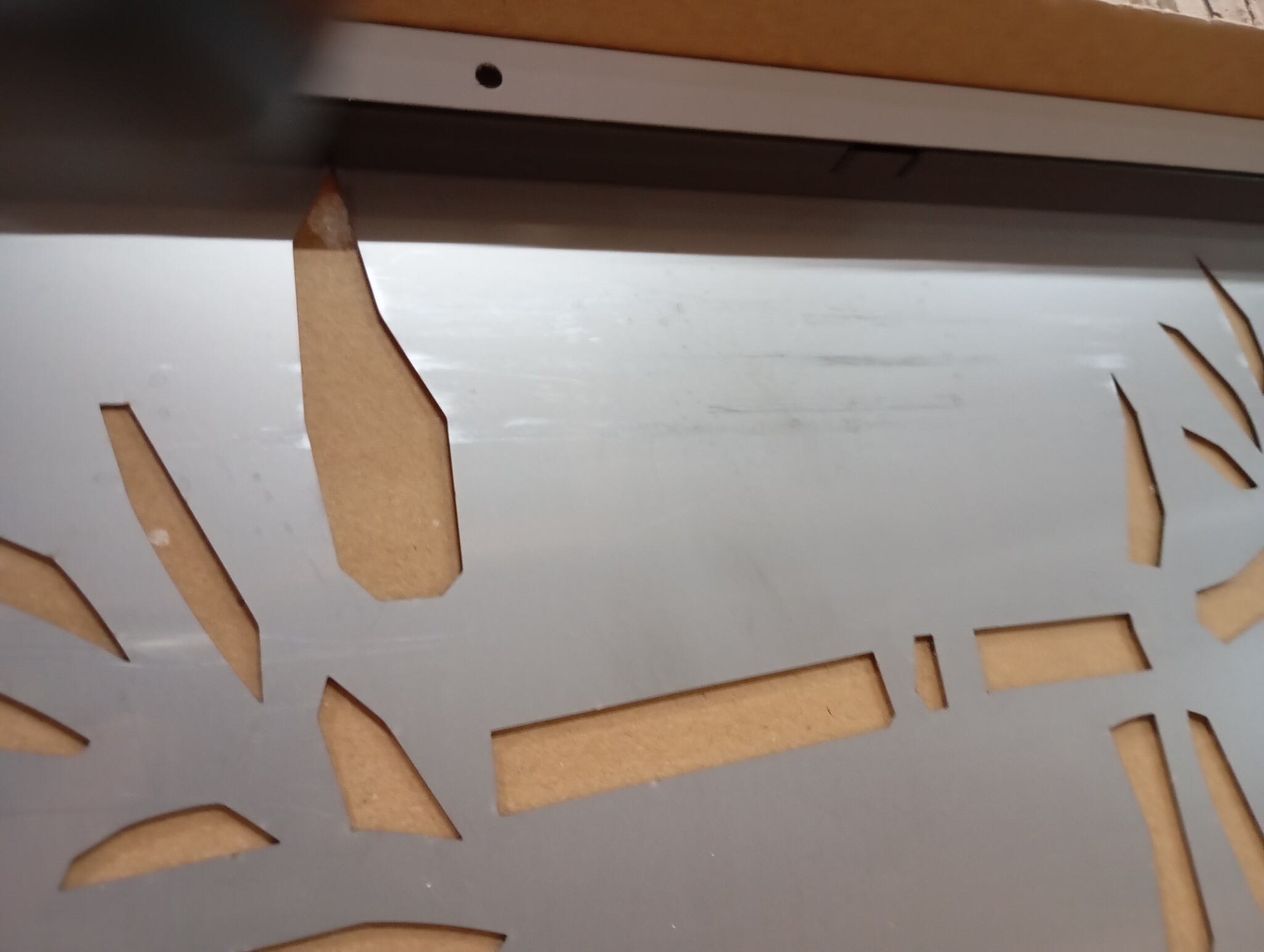 vidaXL Tuin Privacy Screen Bloemen Zilver 50 x 140 cm Roestvrij staal