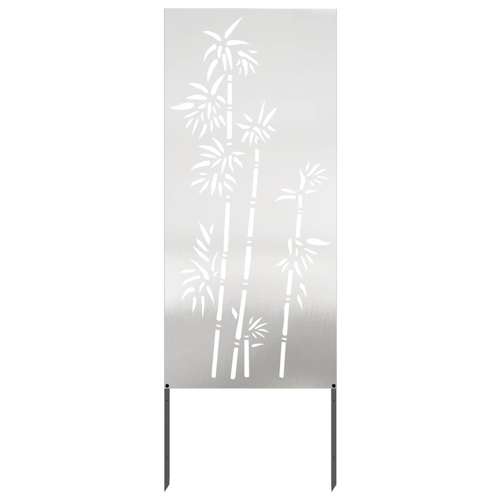 VidaXL Tuin Privacy Screen Bloemen Zilver 50x140cm - 72% Korting!