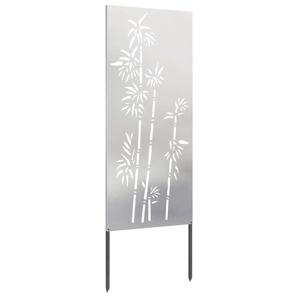 VidaXL Tuin Privacy Screen Bloemen Zilver 50x140cm - 72% Korting!
