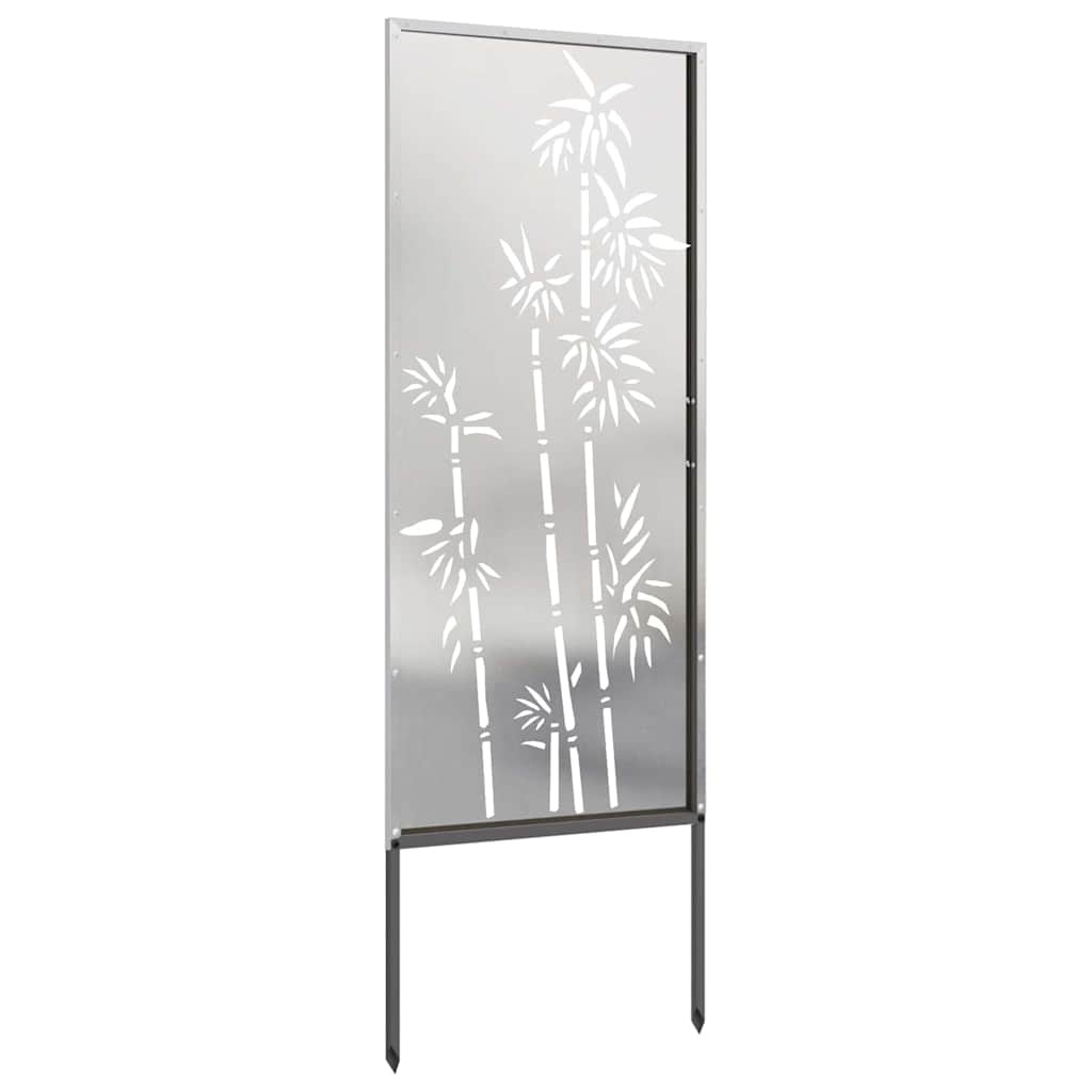 VidaXL Tuin Privacy Screen Bloemen Zilver 50x140cm - 72% Korting!