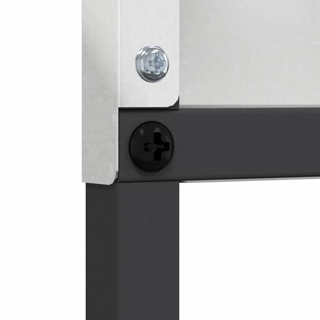 vidaXL Tuin Privacy Screen Bloemen Zilver 50 x 140 cm Roestvrij staal