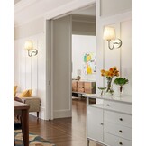 Set van 2 Gouden Wandlampen met E27 Fitting