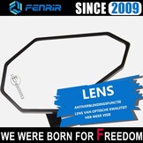 FENRIR Motorfiets Spiegels Stuurspiegel Achteruitkijkspiegel Motorfietsen zwart CNC Aluminium profiel Ontspiegeld Naked Bike Sport Scrambler voor Honda Suzuki Kawasaki Yamaha ducati BMW Aprilia Vespa