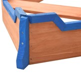 vidaXL Zandbak piratenschip 190x94,5x101 cm vurenhout