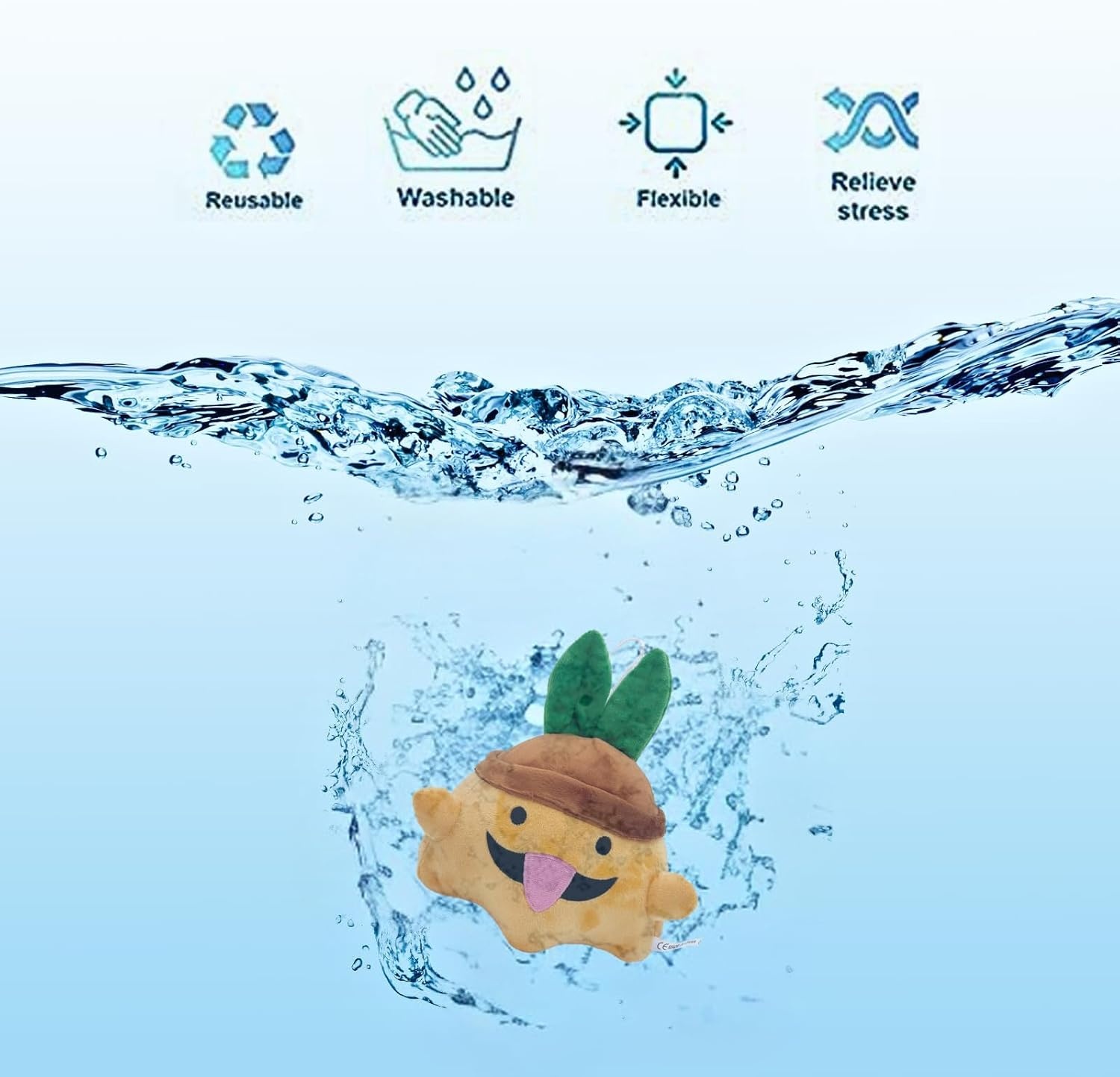 Lamball Pluche Knuffel Paars - 49% Korting