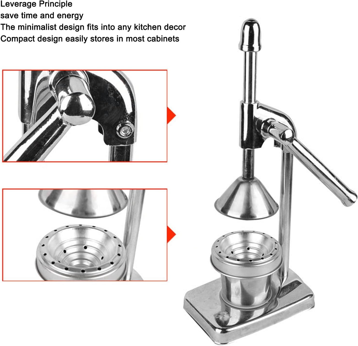 Handmatige RVS Citruspers - 29% Korting!
