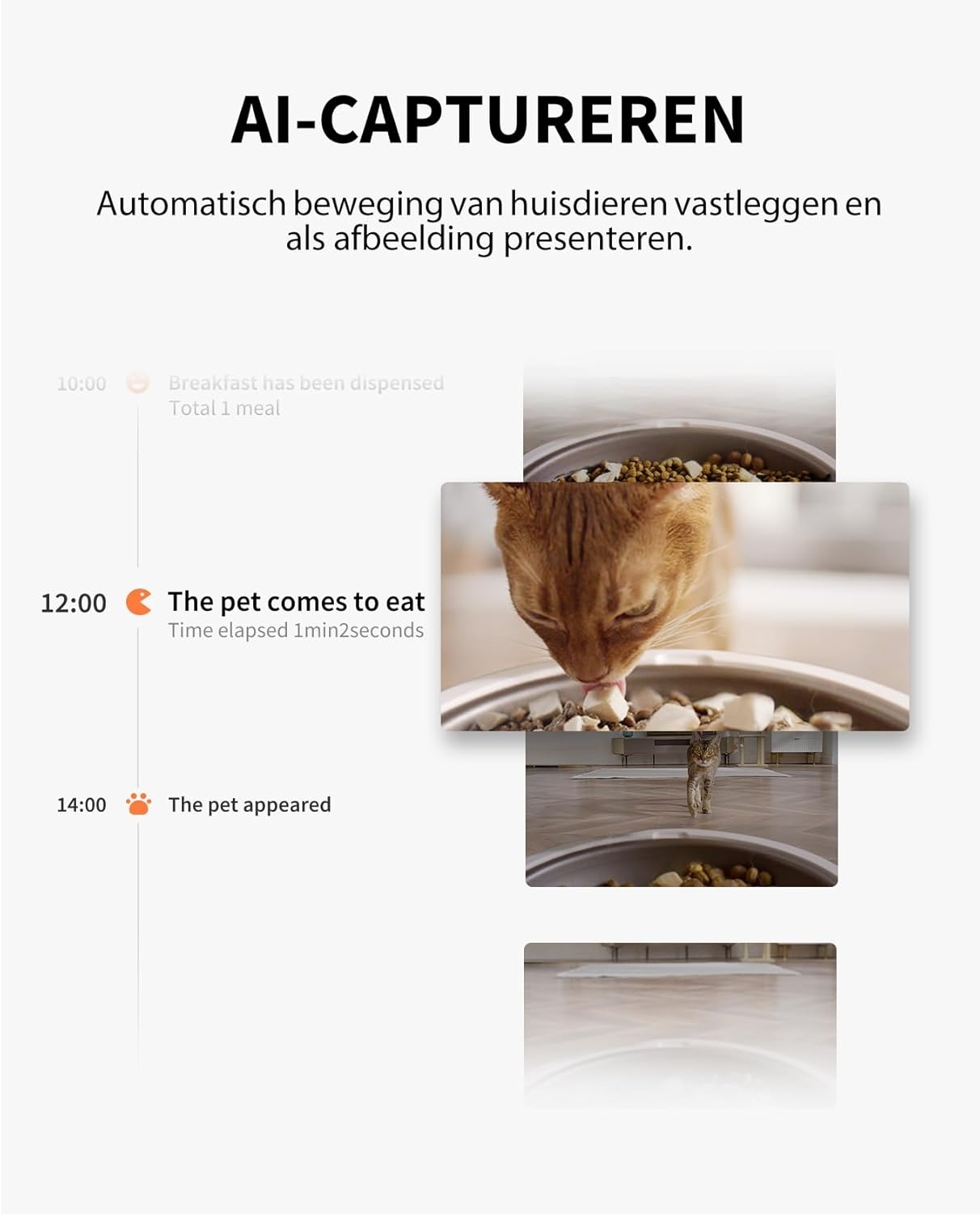 Slimme Voerautomaat met Camera & WiFi - 3L - 30% Korting