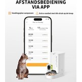 Slimme Voerautomaat met Camera & WiFi - 3L - 30% Korting