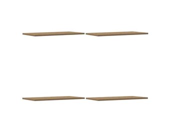 VidaXL Wandschappen 4 stuks, Bewerkt Hout, Artisanaal Eiken - 75% Korting!
