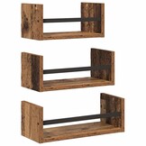vidaXL Wandplankenset Oud Hout - 52% Korting!