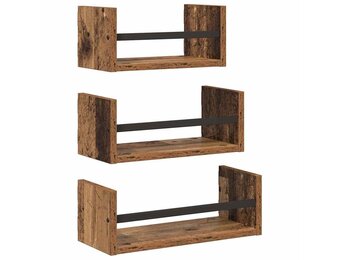 vidaXL Wandplankenset Oud Hout - 27% Korting!