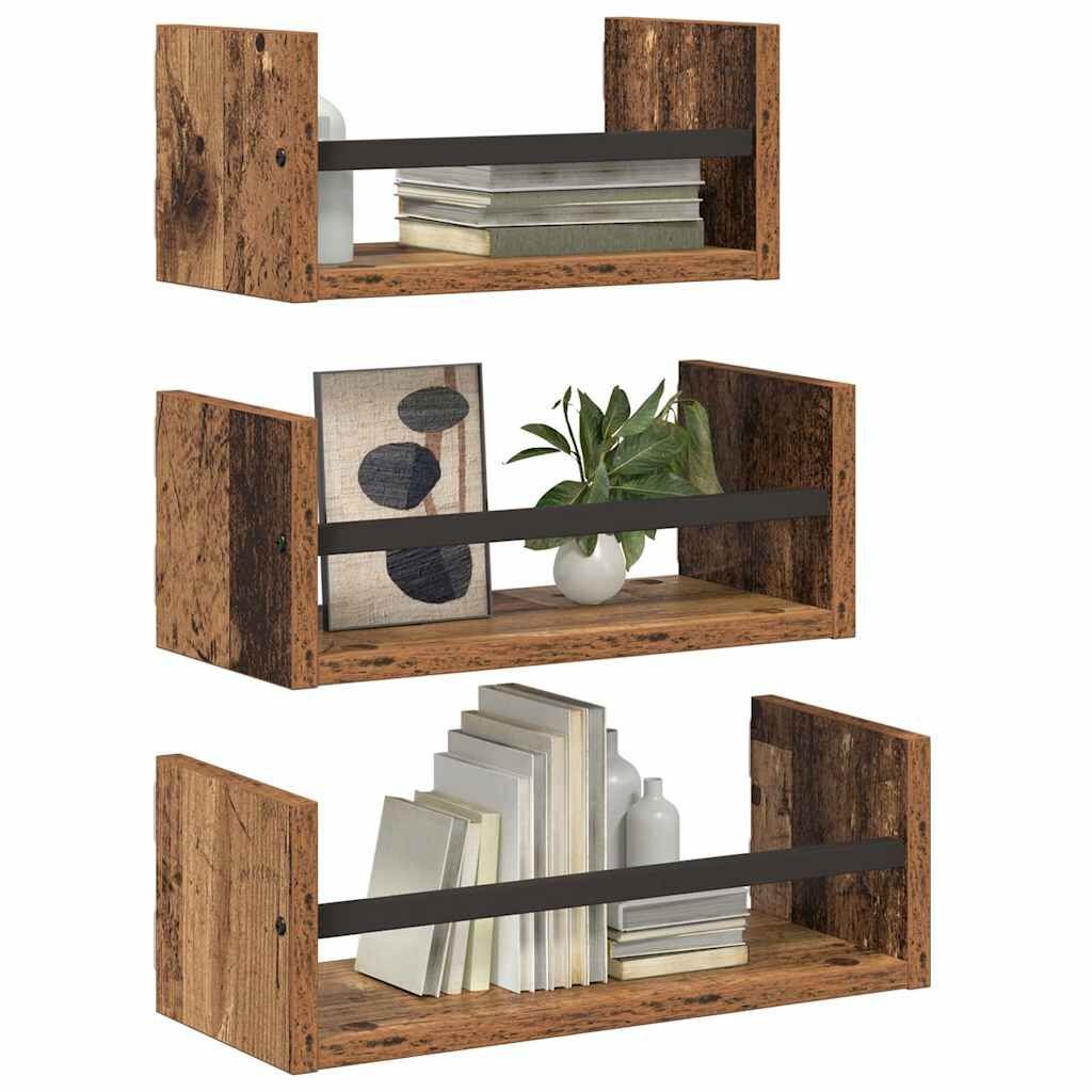 vidaXL Wandplankenset Oud Hout - 52% Korting!