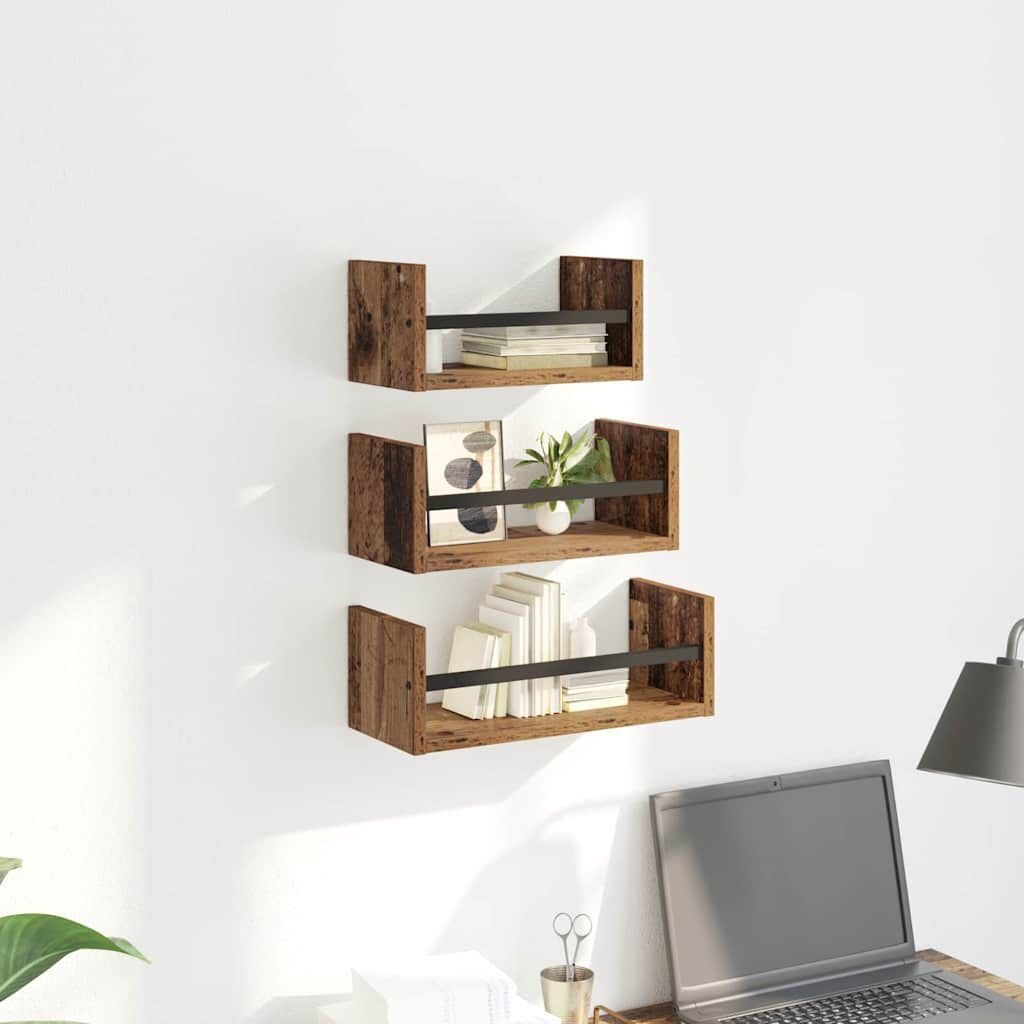 vidaXL Wandplankenset Oud Hout - 52% Korting!