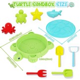 Schildpad Zandbak met Speelset - 34% Korting!