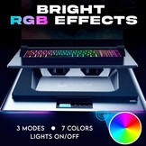 KLIM Everest Laptop Cooling Pad - Verzegeld schuim voor maximale prestaties - Krachtige turbo-ventilator 4300 tpm -koeler - Voorkomt oververhitting en bescherm je laptop - 14-17,3 inch