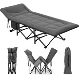 Opvouwbaar Campingbed 260kg met Kussen & Tas - 29% Korting