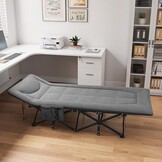 Opvouwbaar Campingbed 260kg met Kussen & Tas - 29% Korting