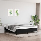 vidaXL Zwart Bedframe 180x200 cm - 41% Korting!