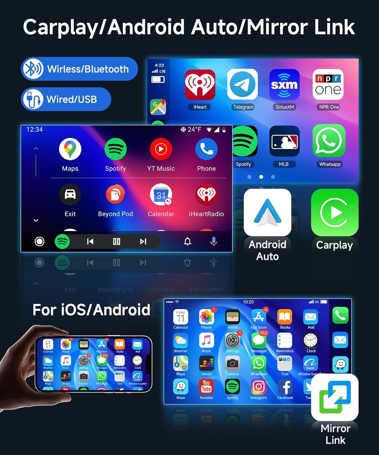 Android 13 Autoradio 2 DIN Opel Meriva B (41% Korting!)