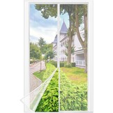 Vliegengaas Hordeur Zelfsluitend 80x200cm Zwart - 40% Korting