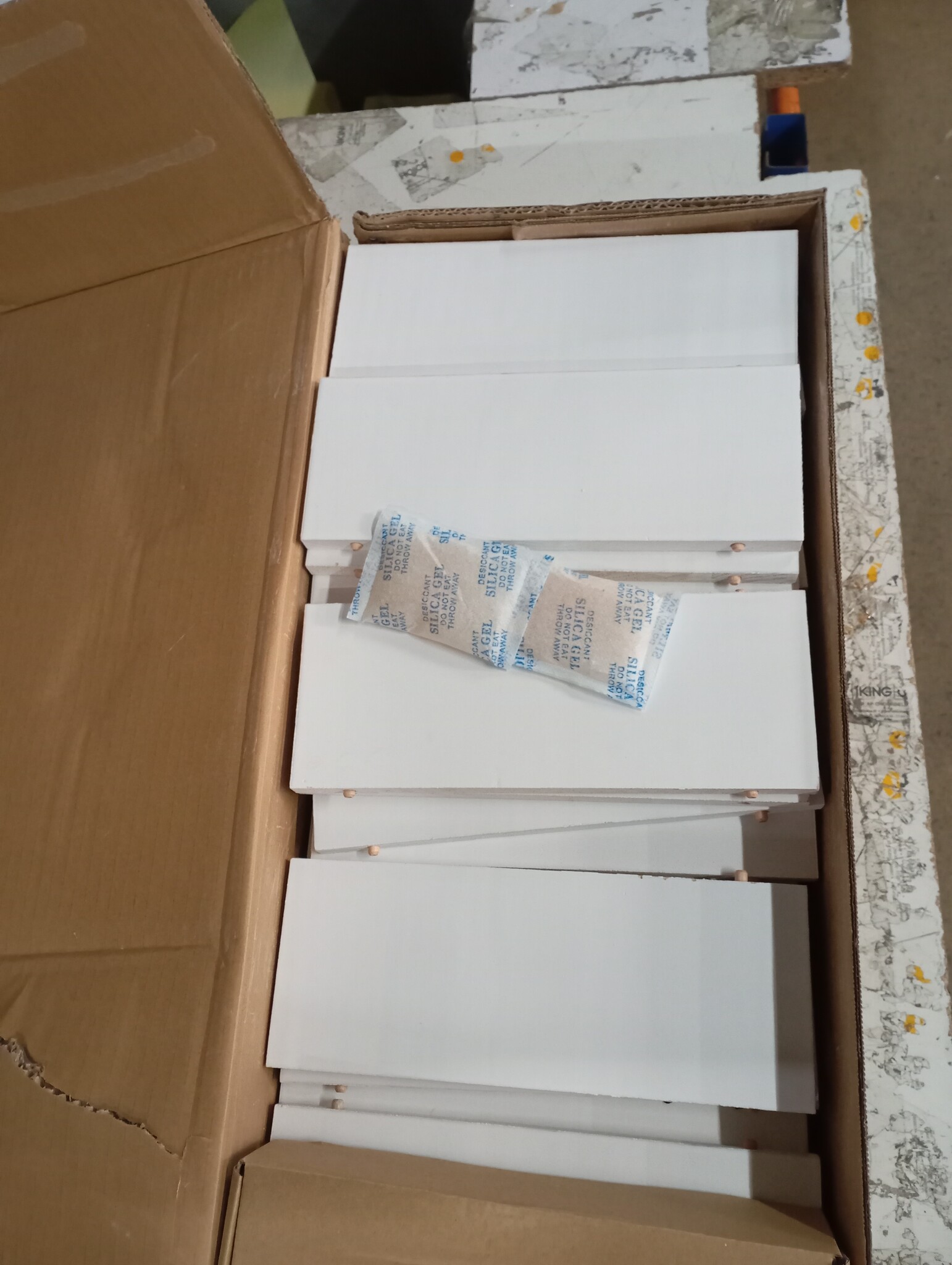 vidaXL Wijnkast Grenenhout Wit - 59% Korting!