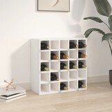 vidaXL Wijnkast Grenenhout Wit - 59% Korting!