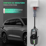 Mobiele Wallbox 11kW (3-fase) - 7.8m Type 2 Kabel - 30% Korting!