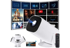 Draagbare Mini Beamer HD 1080p WiFi - 52% Korting!