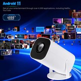 Draagbare Mini Beamer HD 1080p WiFi - 52% Korting!