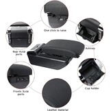 Armsteun Ford Fiesta MK7 (2009-2017) met 7 USB - 29% Korting!